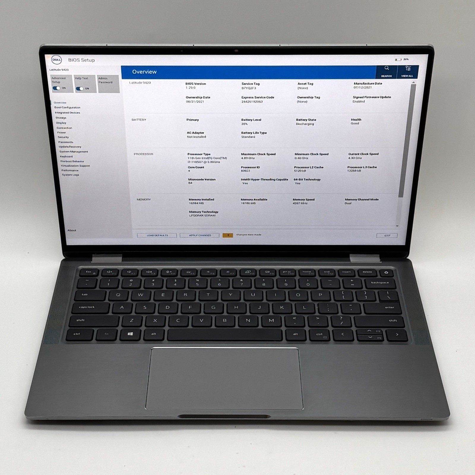 Dell latitude 9420 14″ Touch | i7-1185G7 | 16GB RAM | 512GB | Good Batt | Win 11