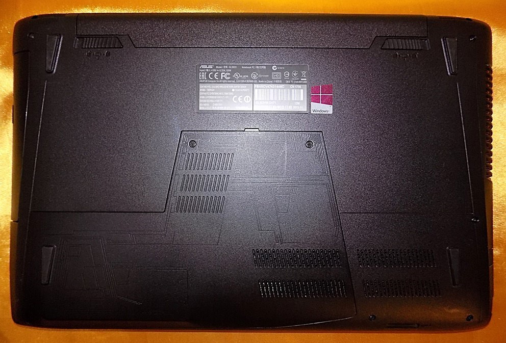 ASUS ROG GL552VW -DH74 15.6″ 1TB +256GB 16GB Win11 ***Gaming PC Laptop Computer