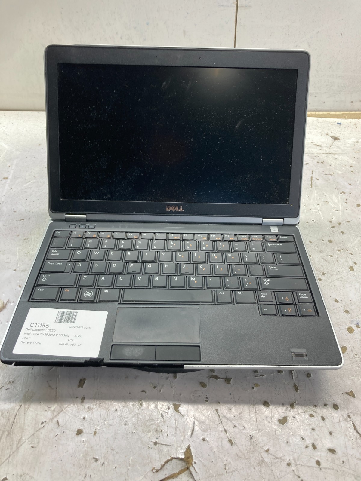 Dell Latitude E6220 Intel Core i5-2520M 2.50GHz 4GB NO HDD