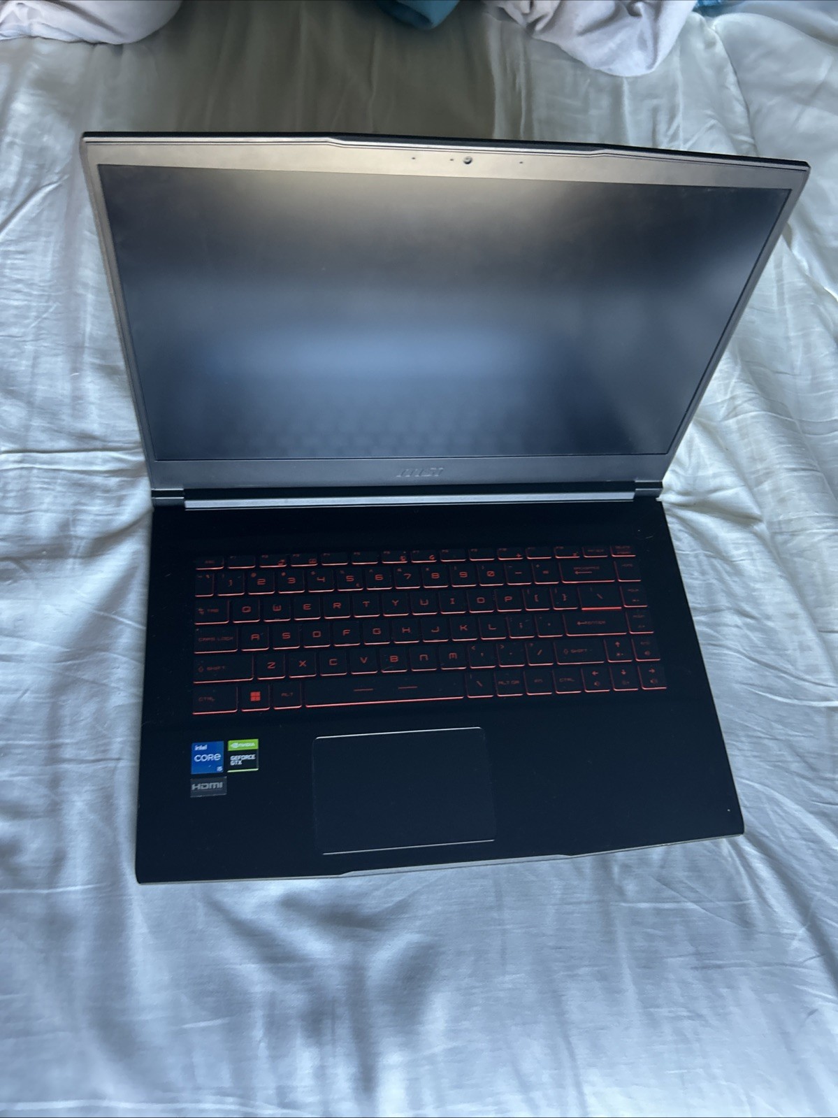 MSI GF63 Thin Laptop 15.6” Display, 1tb ssd and 32 gb of ram