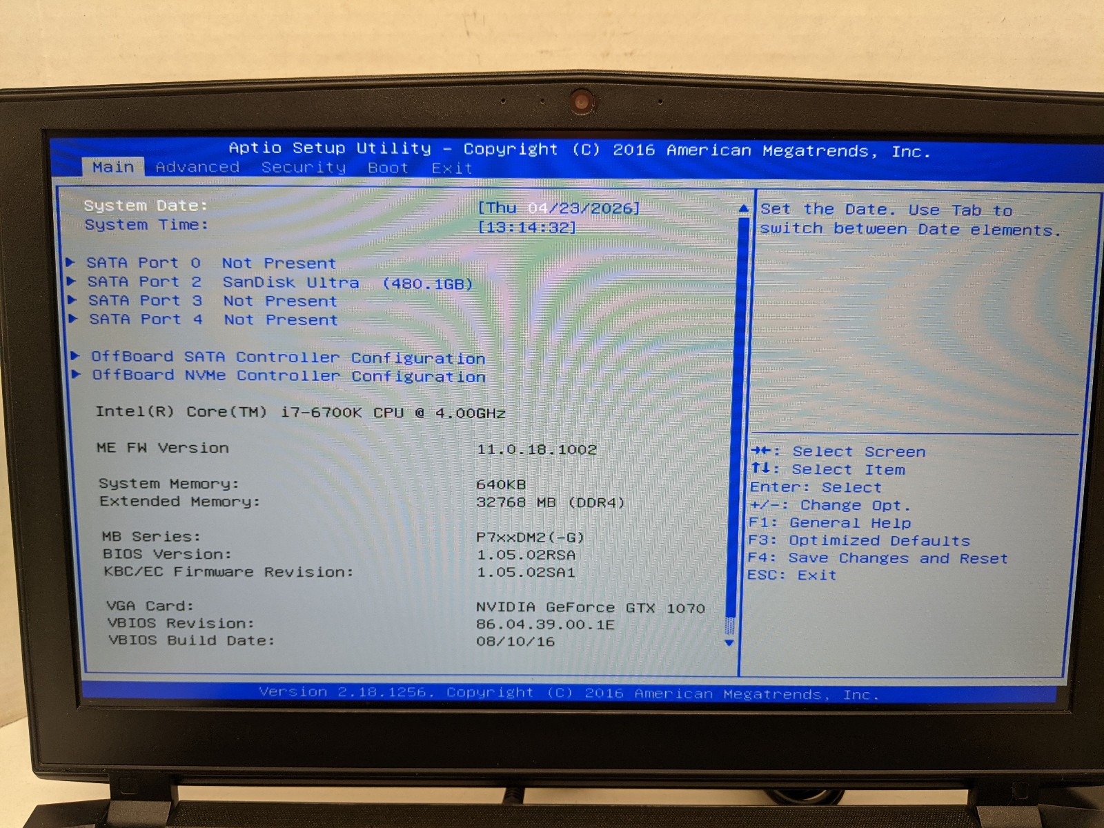 System76 Serval WS serw10 17.3″ Laptop i7-6700K 4.0GHz 32GB 500GB SSD NVIDIA