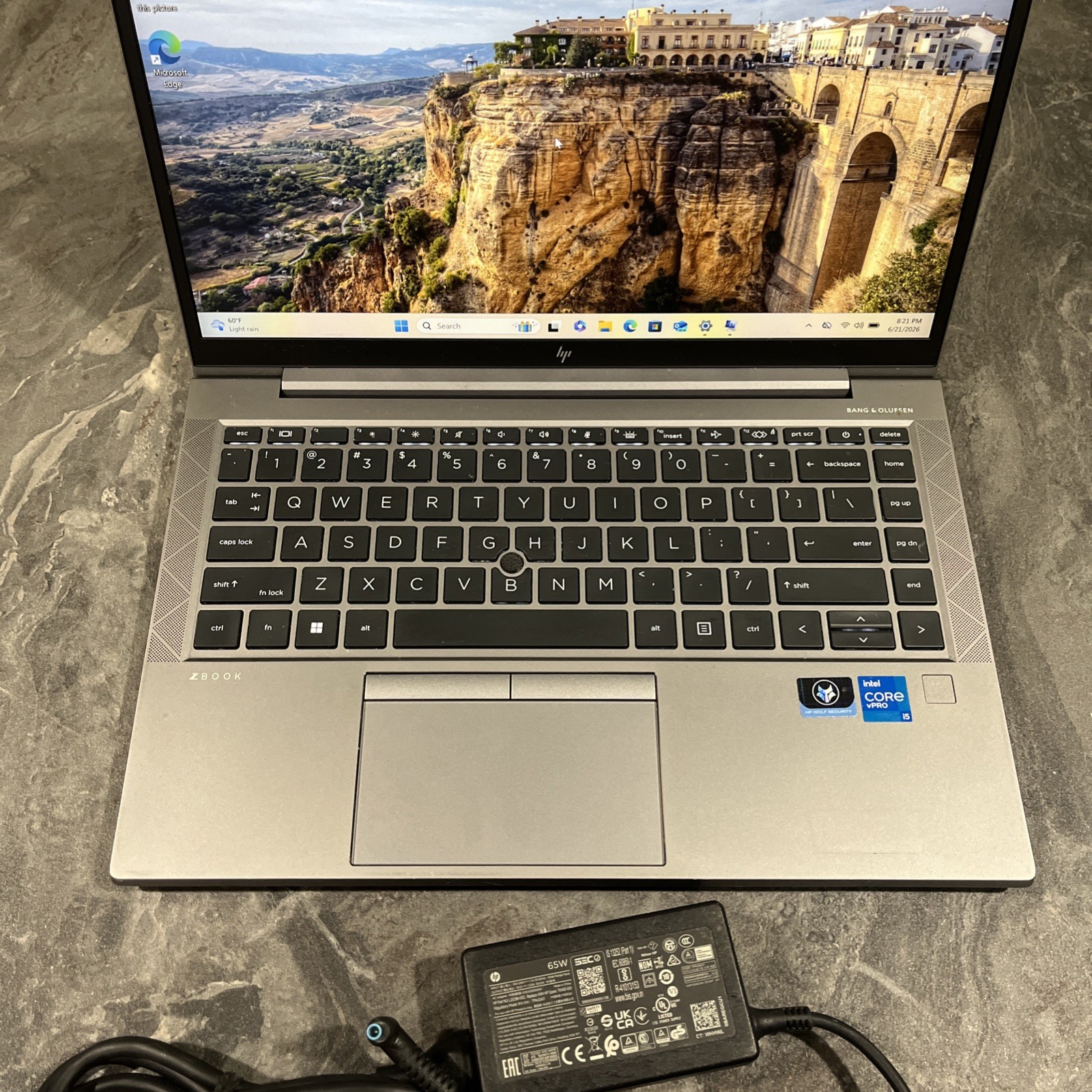 HP ZBook Firefly 14-inch G8 Core i5-1145G7 2.60GHz 256GB SSD 16GB RAM W11 Pro a