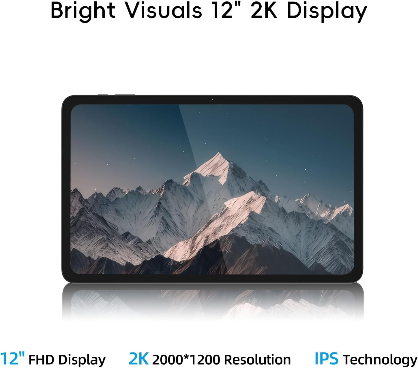 2-In-1 Laptop Tablet with Windows 11, 1 Year Office 365 Included & Magnetic Keyb