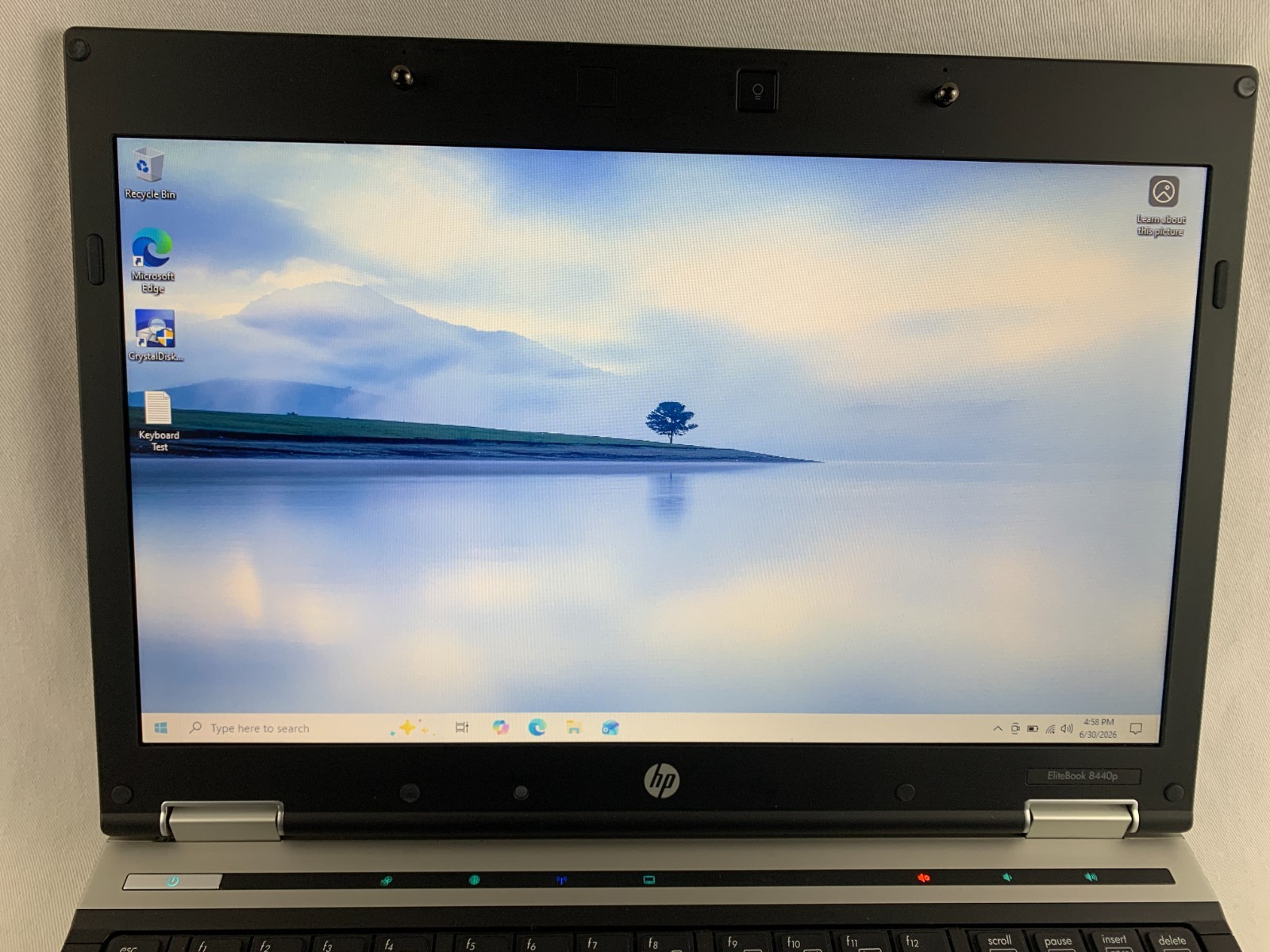 HP Elitebook 8440p Laptop Intel Core i5-M520 2.4GHz, 4GB RAM, 320GB HDD, W10H