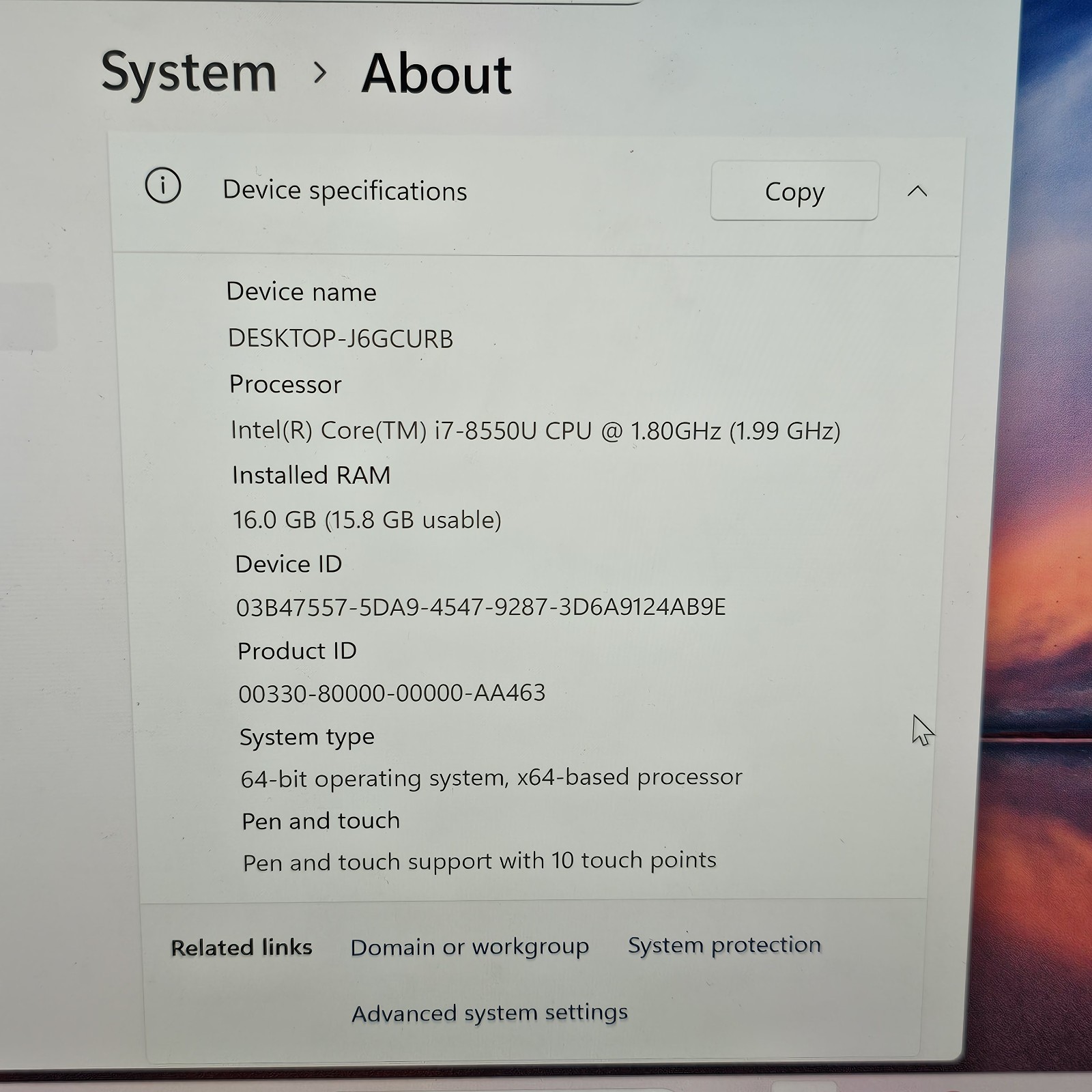 Lenovo Yoga 920-13IKB 2-In-1 Touch Intel i7-8550U 16GB RAM 512GB SSD USB-C