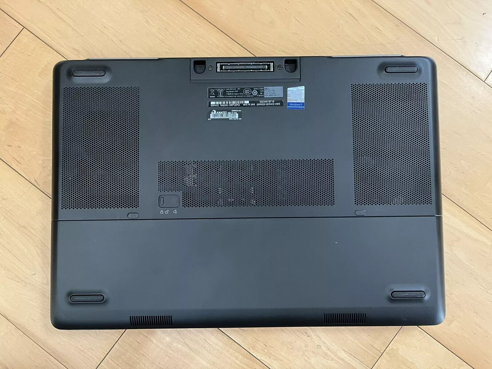 Dell Precision 7520 15.6″ i7-6820HQ @2.7GHz 32GB RAM 512GB SSD Win 11 Pro Laptop