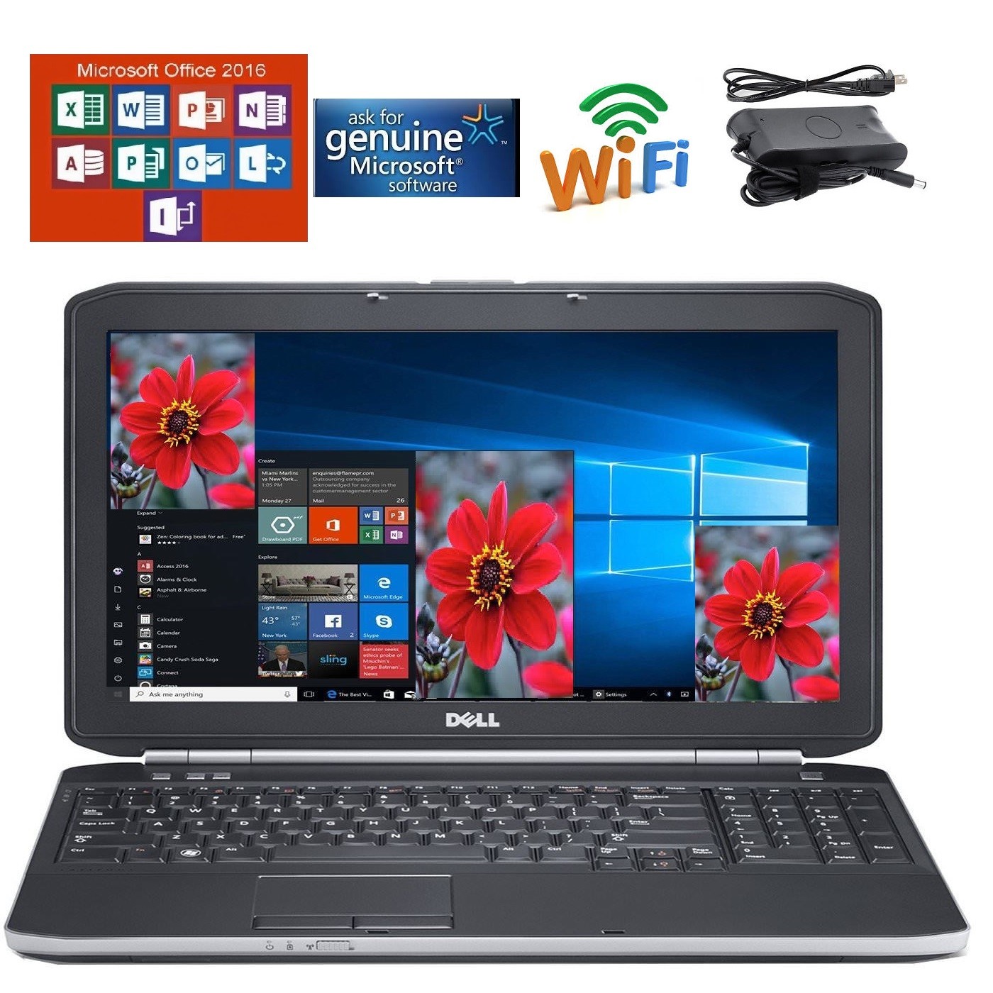 Dell Latitude e5530 15.6″ Inch, Intel Core i5, 8GB RAM, 500GB HDD, Win10, wifi