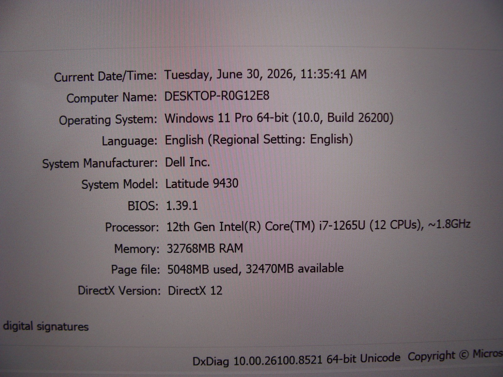 Dell Latitude 9430 14″WQXGA TOUCH vPRO i7-1265U 1.8GHz 32GB 512GB SSD W11Pro +PA