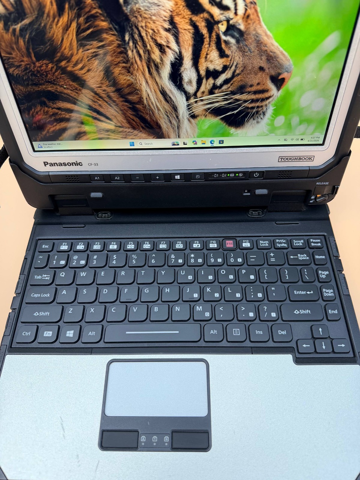 Panasonic Toughbook CF-33 i7-7600 16GB 512GB SSD Win11pro LTE /dGPS/Barcode