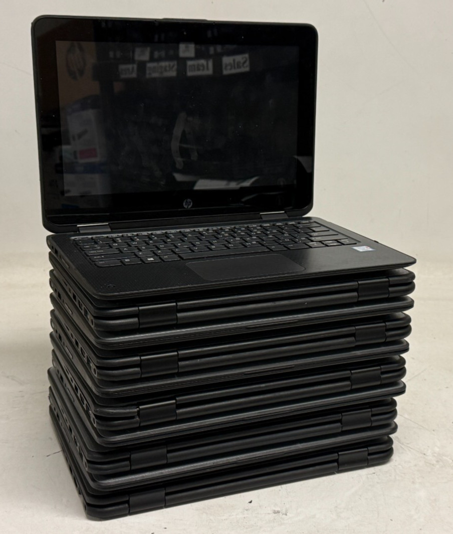 HP ProBook x360 11 G2 2in1 11.6″ (m3-7Y30 – 8GB RAM – NO OS/HDD) – Lot of 10