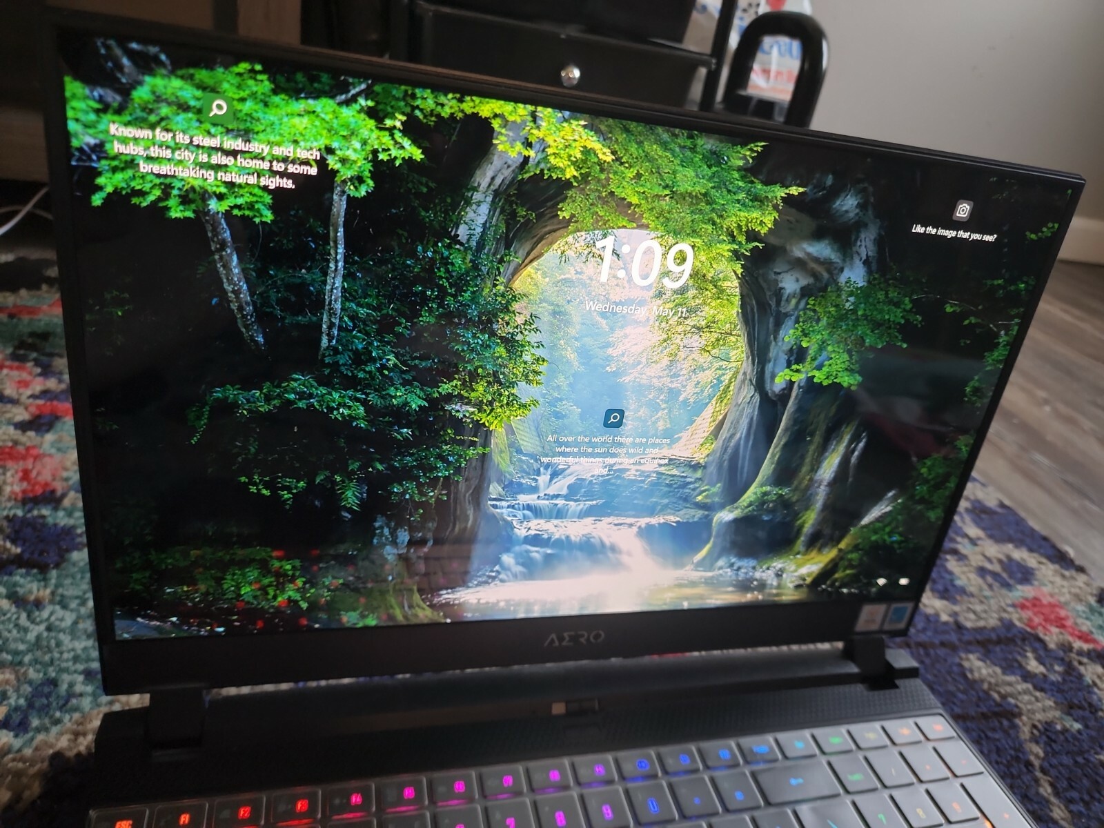 Gigabyte Aero 15 OLED XD Laptop i7 11800H rtx 3070 4k uhd screen