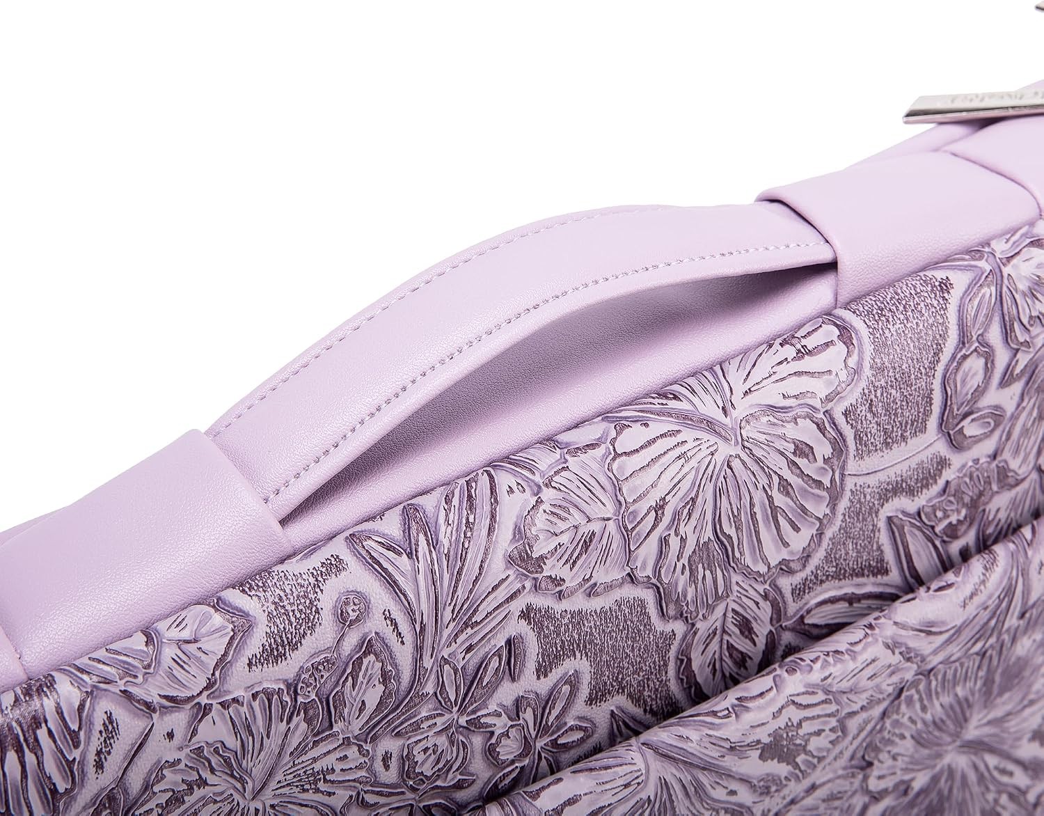 Embossed PU Leather 360° Heavy Duty Protective Laptop Sleeve for 15 inch-15.6 in