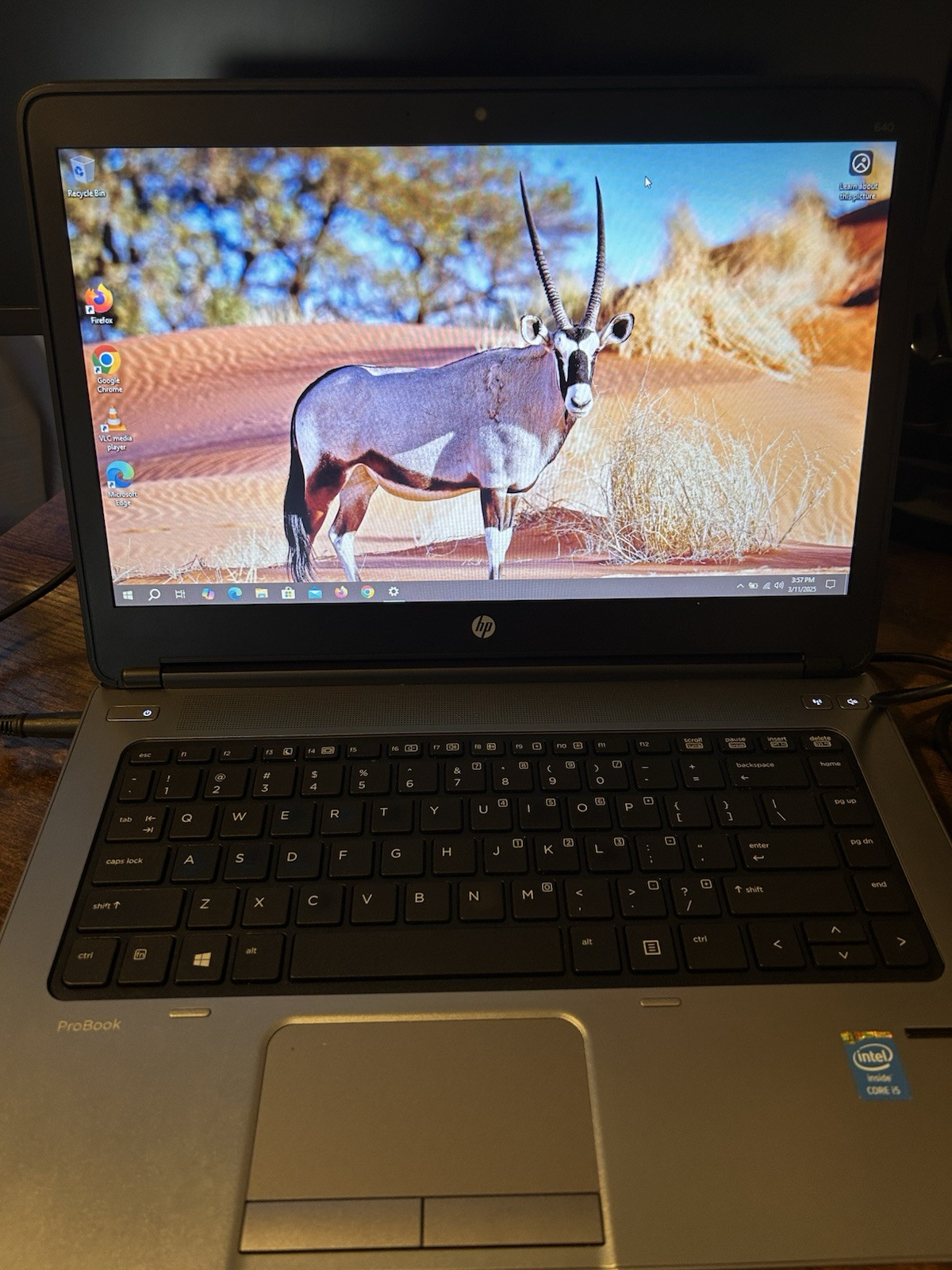 Excellent HP ELITEBOOK 640 G1 Laptop Intel I5-4300M 2.6Ghz 8GB Windows 11 Pro