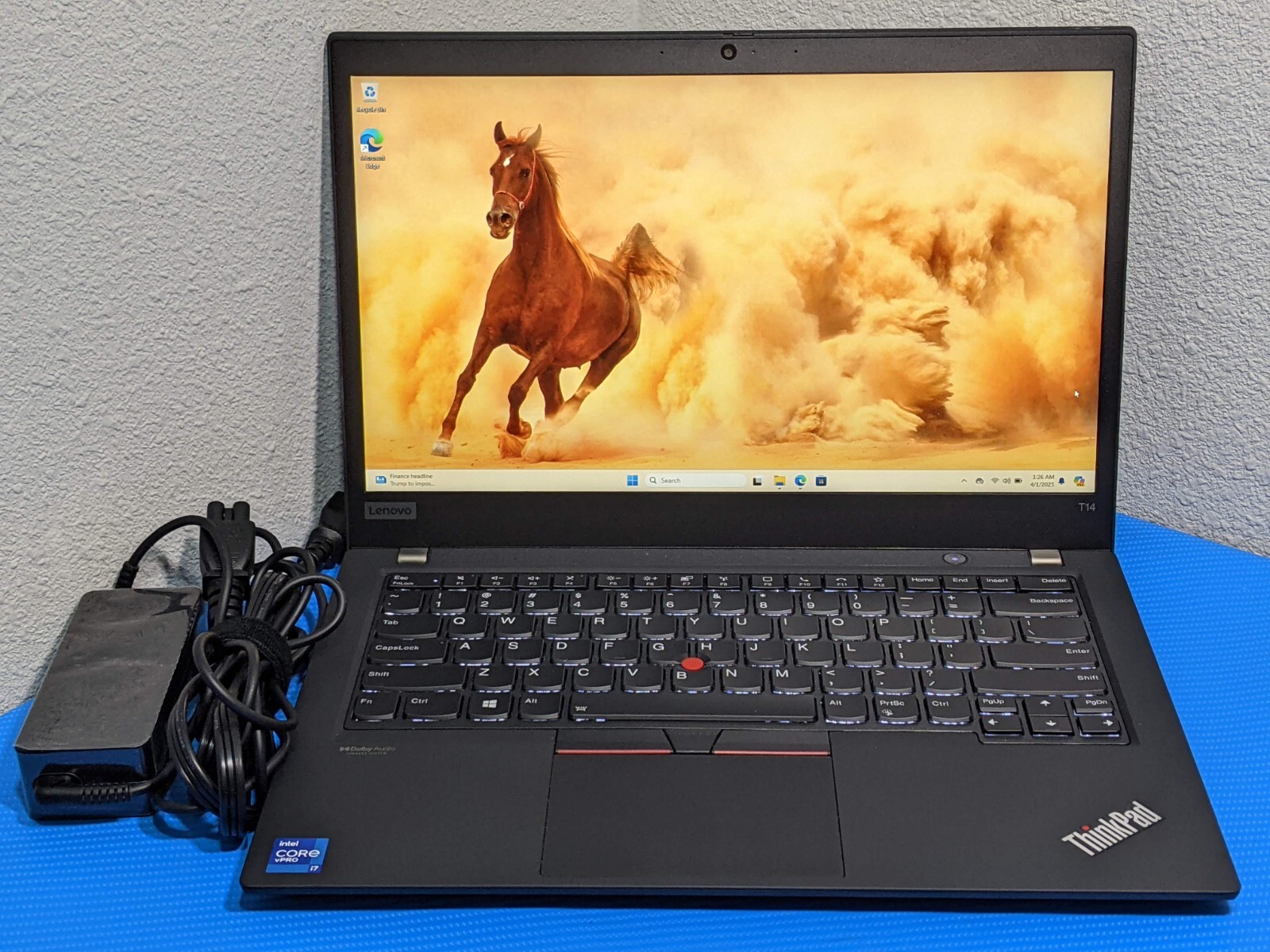 Lenovo ThinkPad T14 Gen 2i 14″FHD vPro i7-1185G7 3GHz 16GB 256GB 96t +Charger
