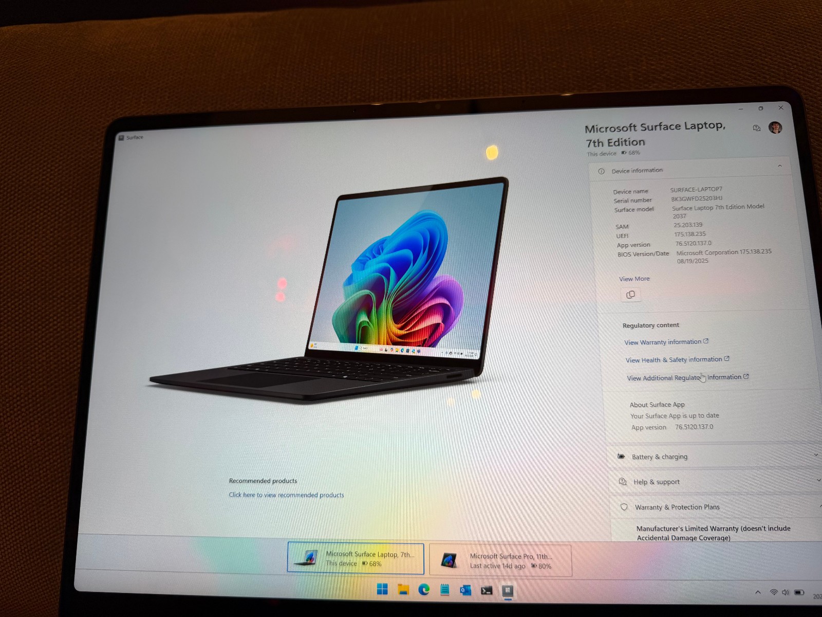 Surface Laptop, 15-inch Snapdragon® X Elite (12 Core), Black, 32GB RAM, 1TB SSD