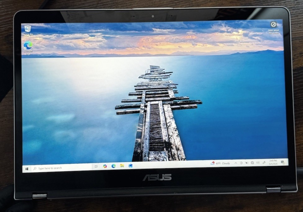ASUS Q505UA 15 inch ( Cpu i5 8th Gen., 1.80GHz, 12GB Ram ) Convertible 2-in-1