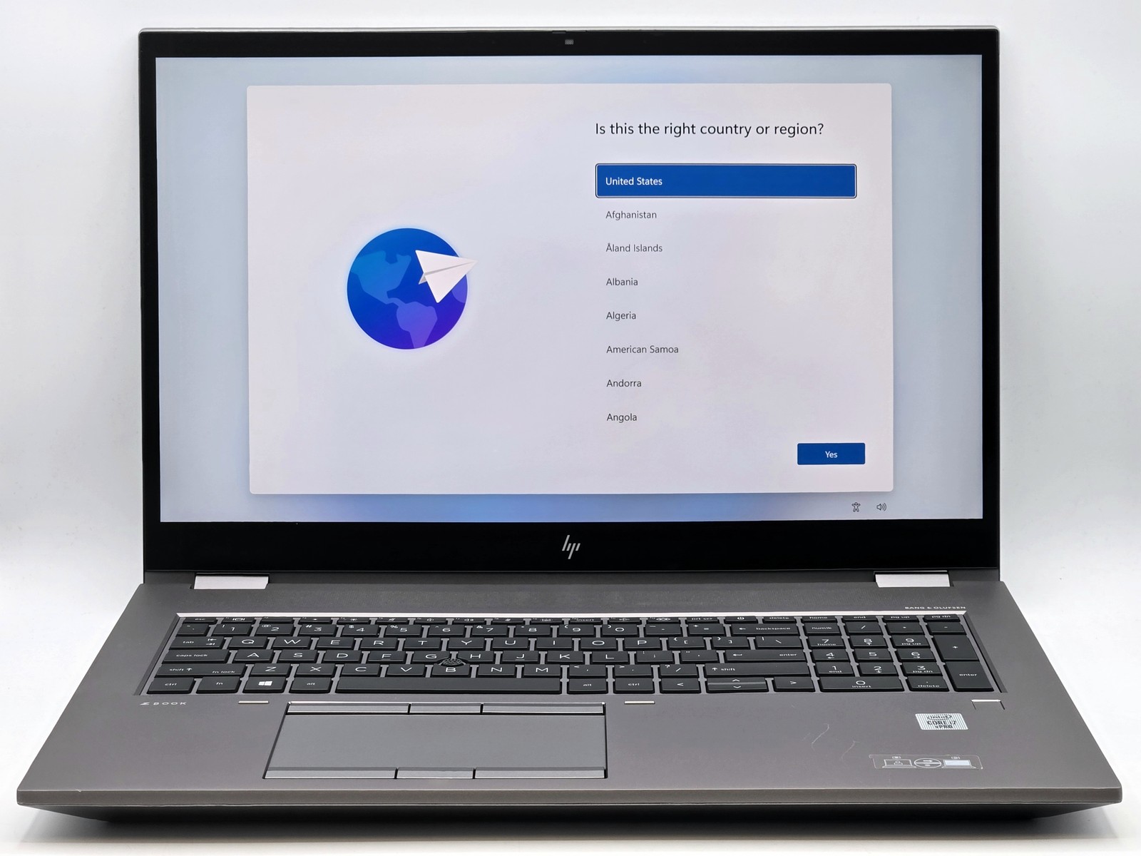 HP ZBOOK FURY 17 G7 17″ UHD 4K Touch I7-10850H 512GB SSD 16GB W11P IRCam Backlit