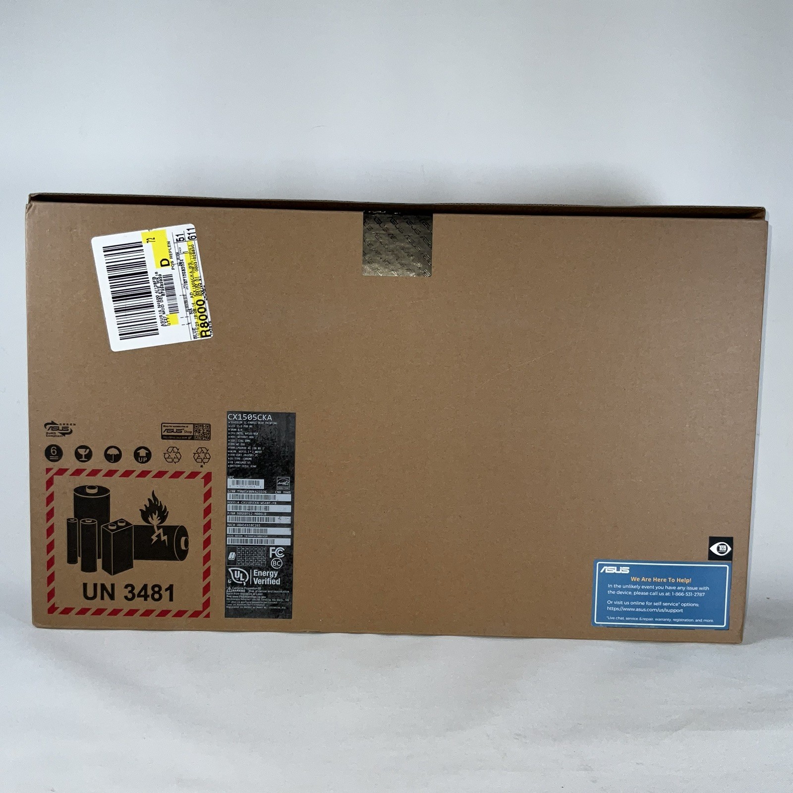 ASUS Chromebook CX15 15.6″ FHD Laptop Celeron N4500 4GB 128GB ChromeOS