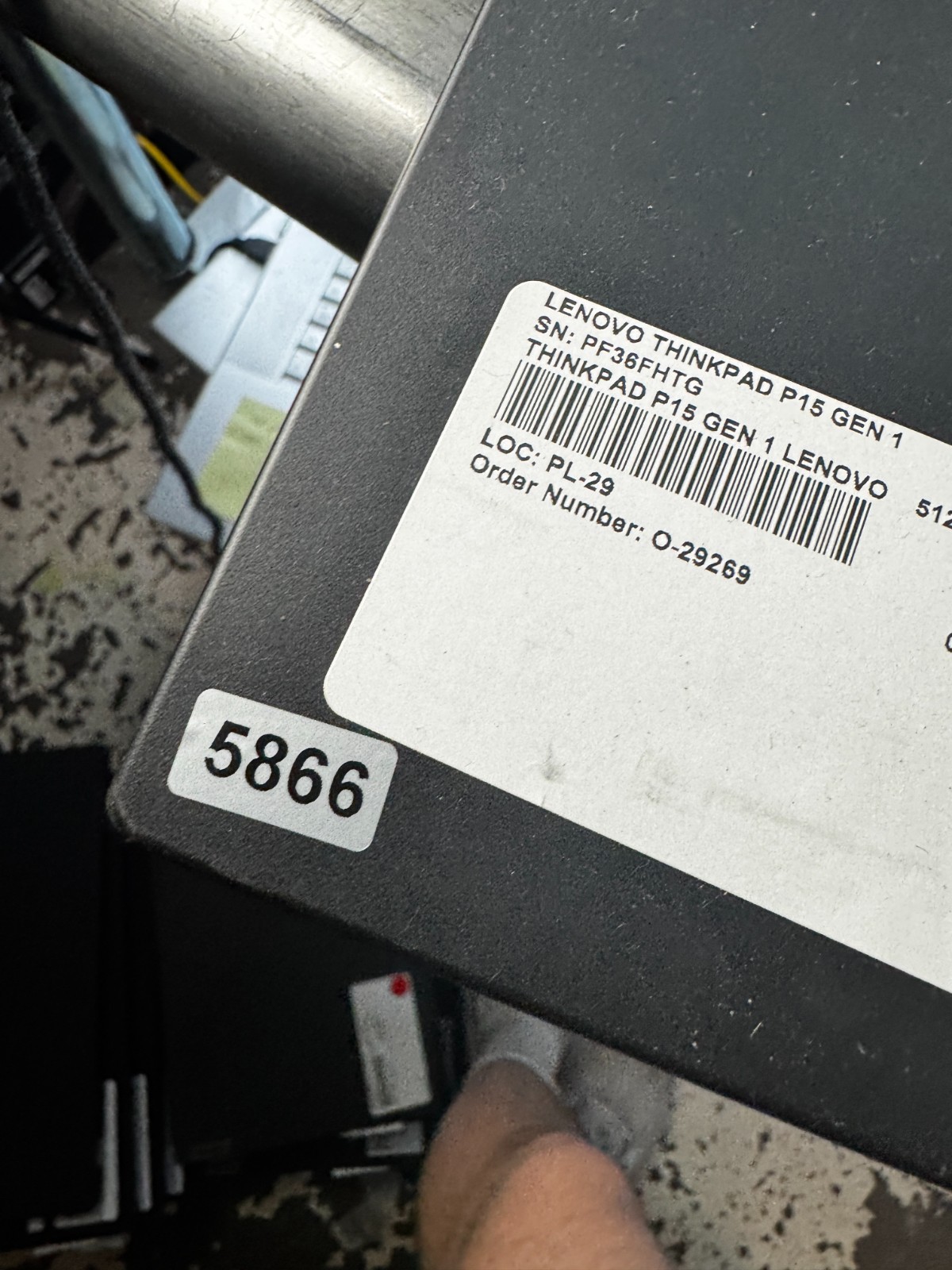Lenovo ThinkPad P15s Gen 1 Core I7-10510 500GB SSD 16GB RAM 2GB GPU *READ #5866