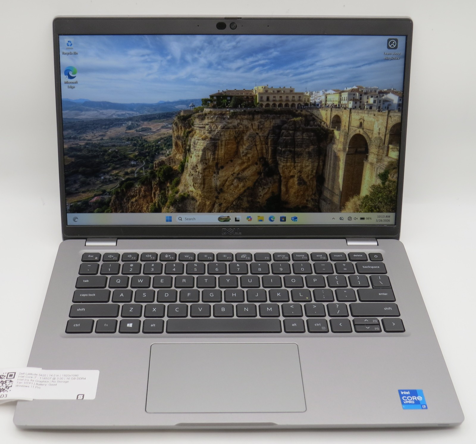 Dell Latitude 5420 i7-1185G7@3GHz 16GB DDR4 500GB m2 14″ Win 11