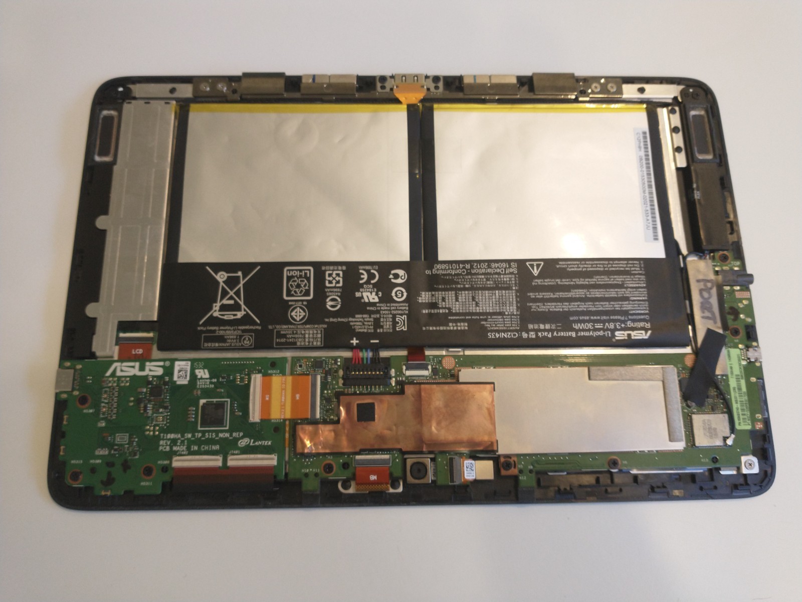 Asus Tablet T100H FOR PARTS FOR PARTS FOR PARTS