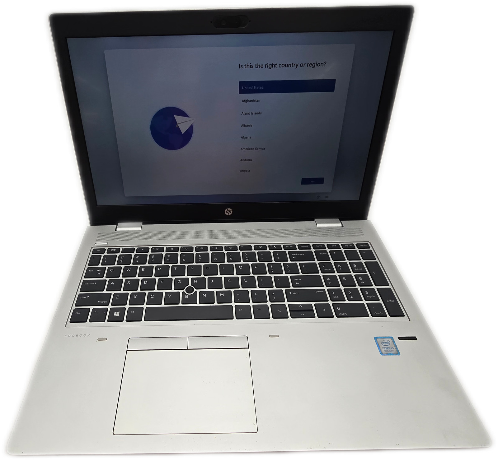 HP ProBook 650 G4 i5 8th Gen 16GB 256GB SSD Windows 11 Home