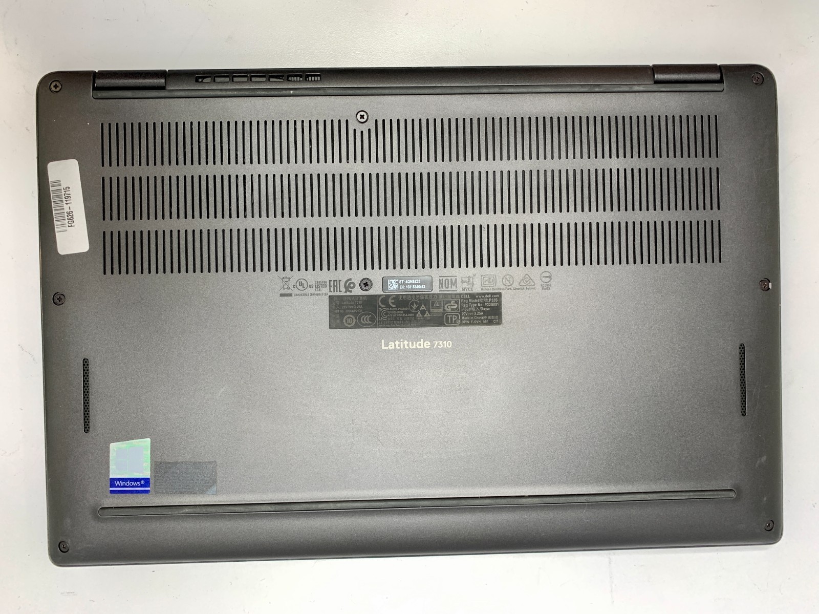 Dell Latitude 7310 | i7-10610U | 16GB RAM | 256GB SSD | NO OS | READ