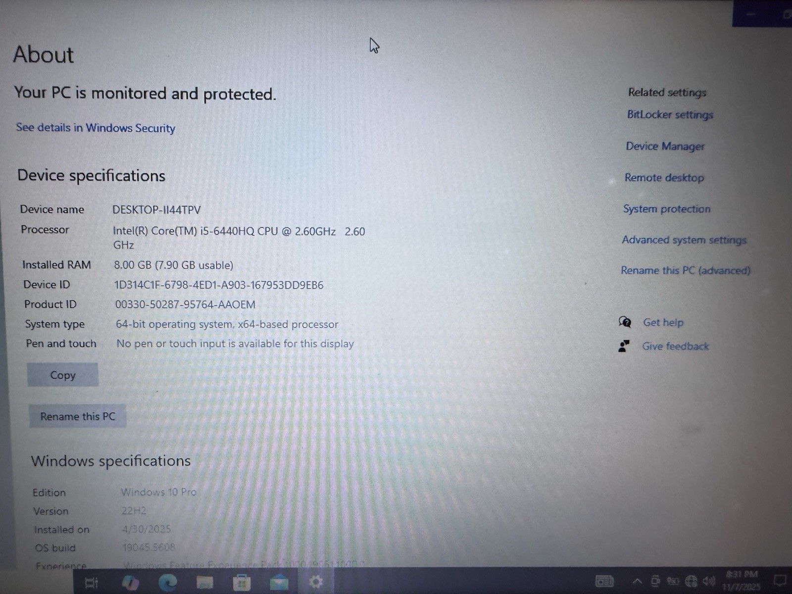 Dell Precision 3510