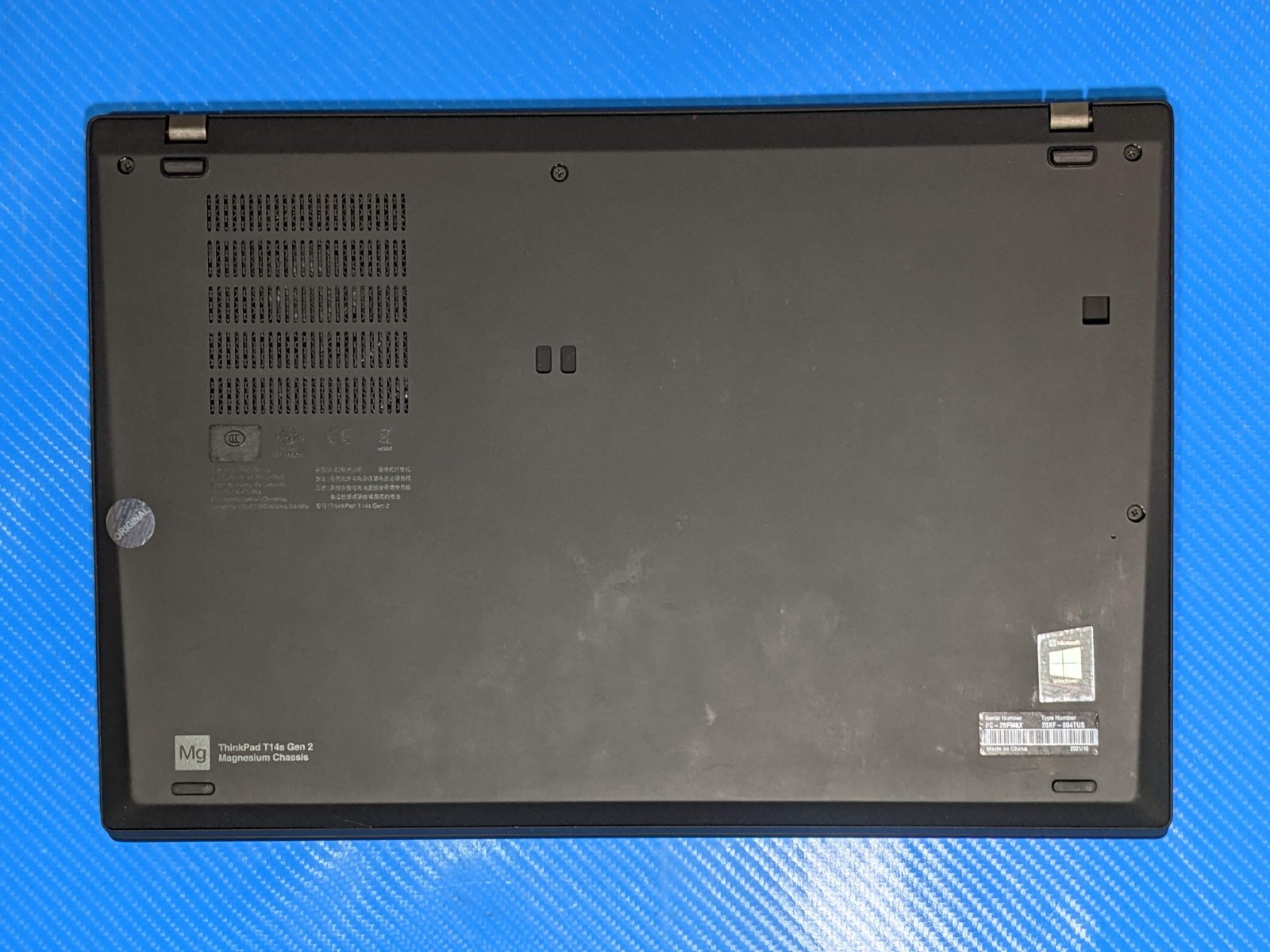 Lenovo ThinkPad T14s Gen 2a 14″FHD Ryzen 7 Pro 5th 1.9GHz 16GB 512GB 99tt +PA