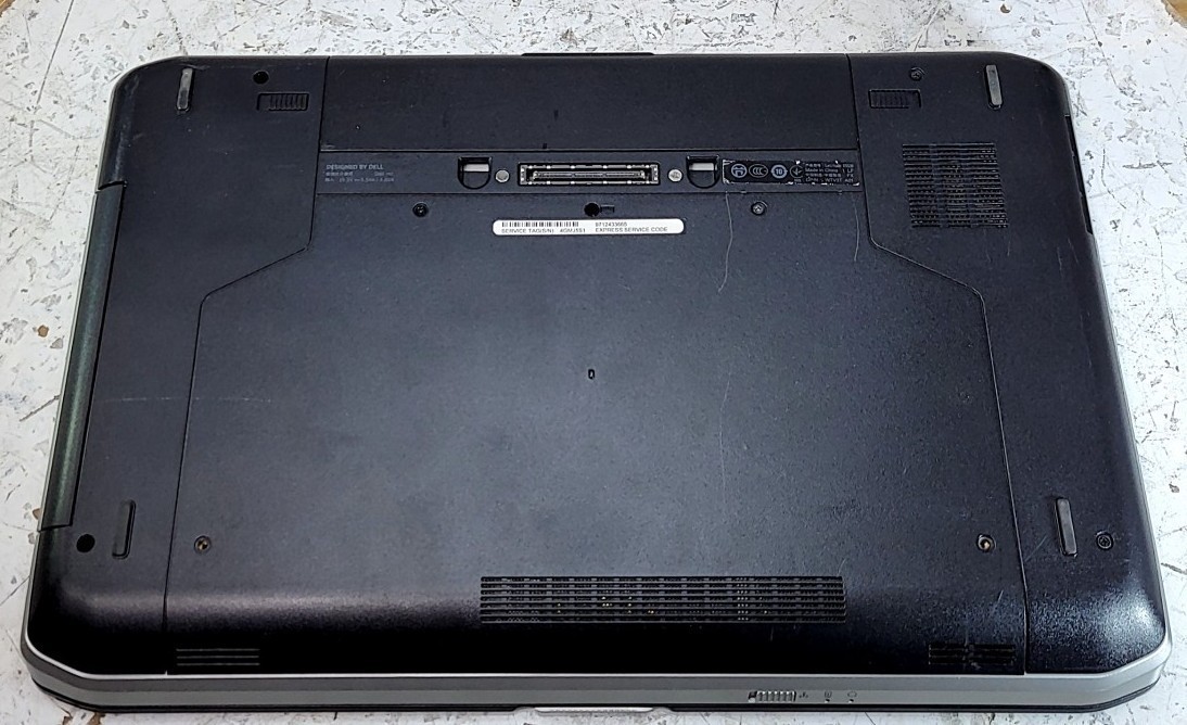 DELL LATITUDE E5520 Laptop Intel I5-2520M 4GB SEE NOTES