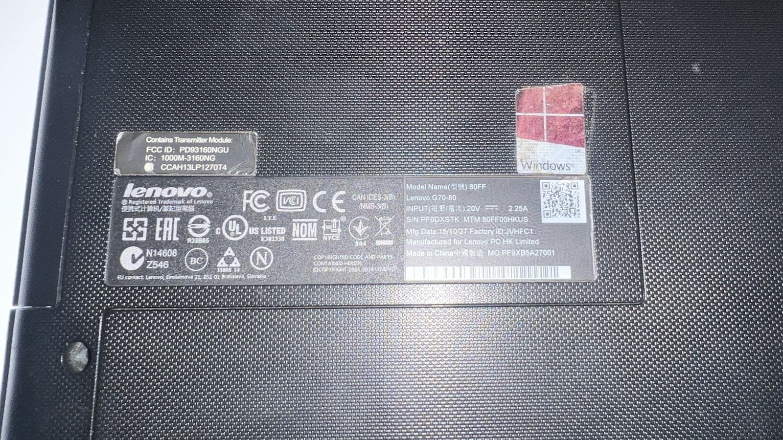 Lenovo G70-80 17.3″ i7-5500U 16GB 932GB HDD Win10 Black Webcam