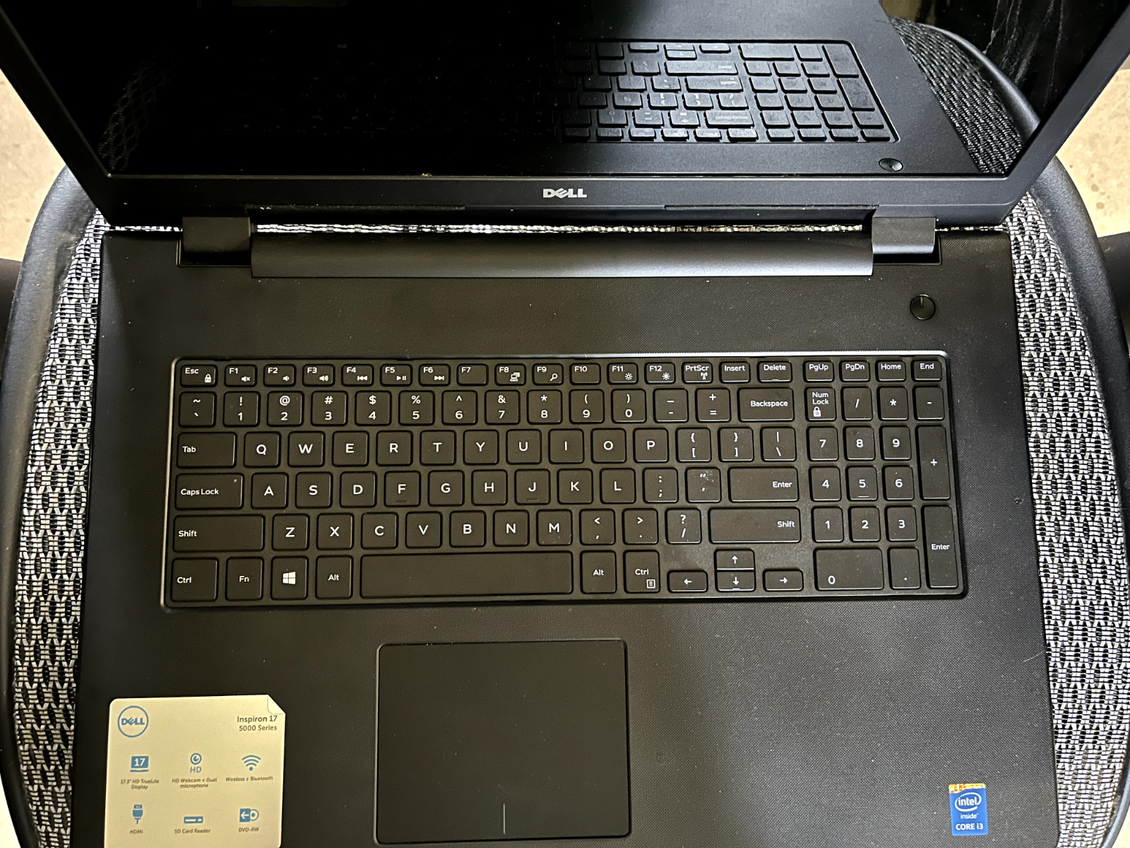 Used Dell Inspiron 17 5000 Series Laptop – For Parts Only