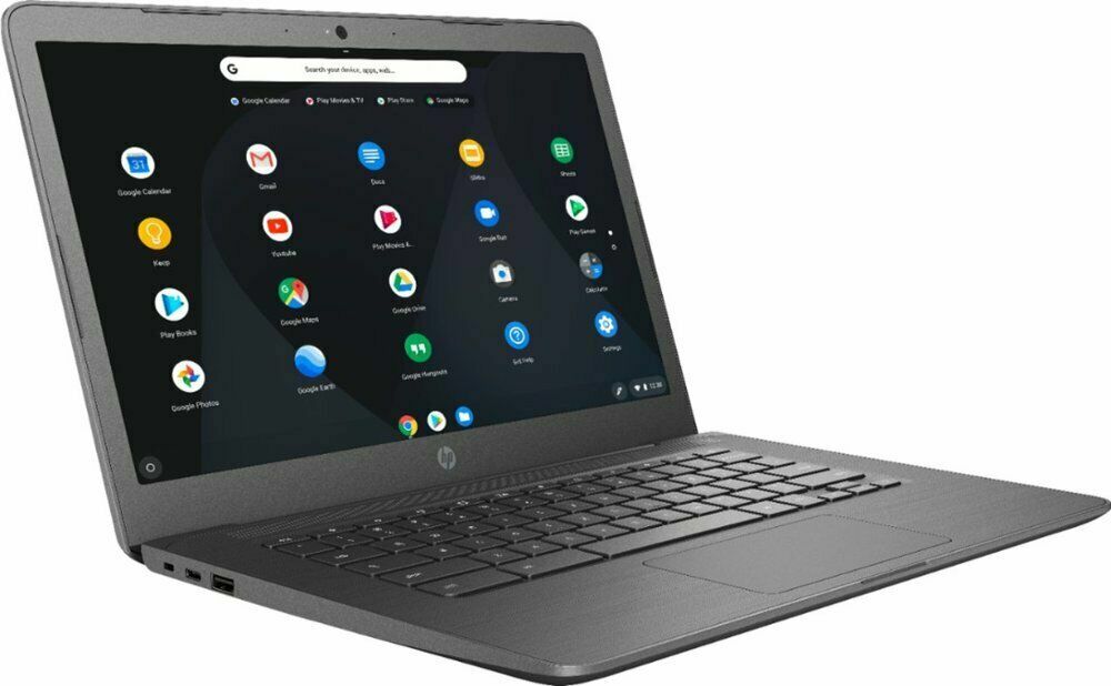 HP 14″ TouchScreen Chromebook Intel Celeron N3350 4GB RAM 32GB eMMC Grey ~NEW!!!