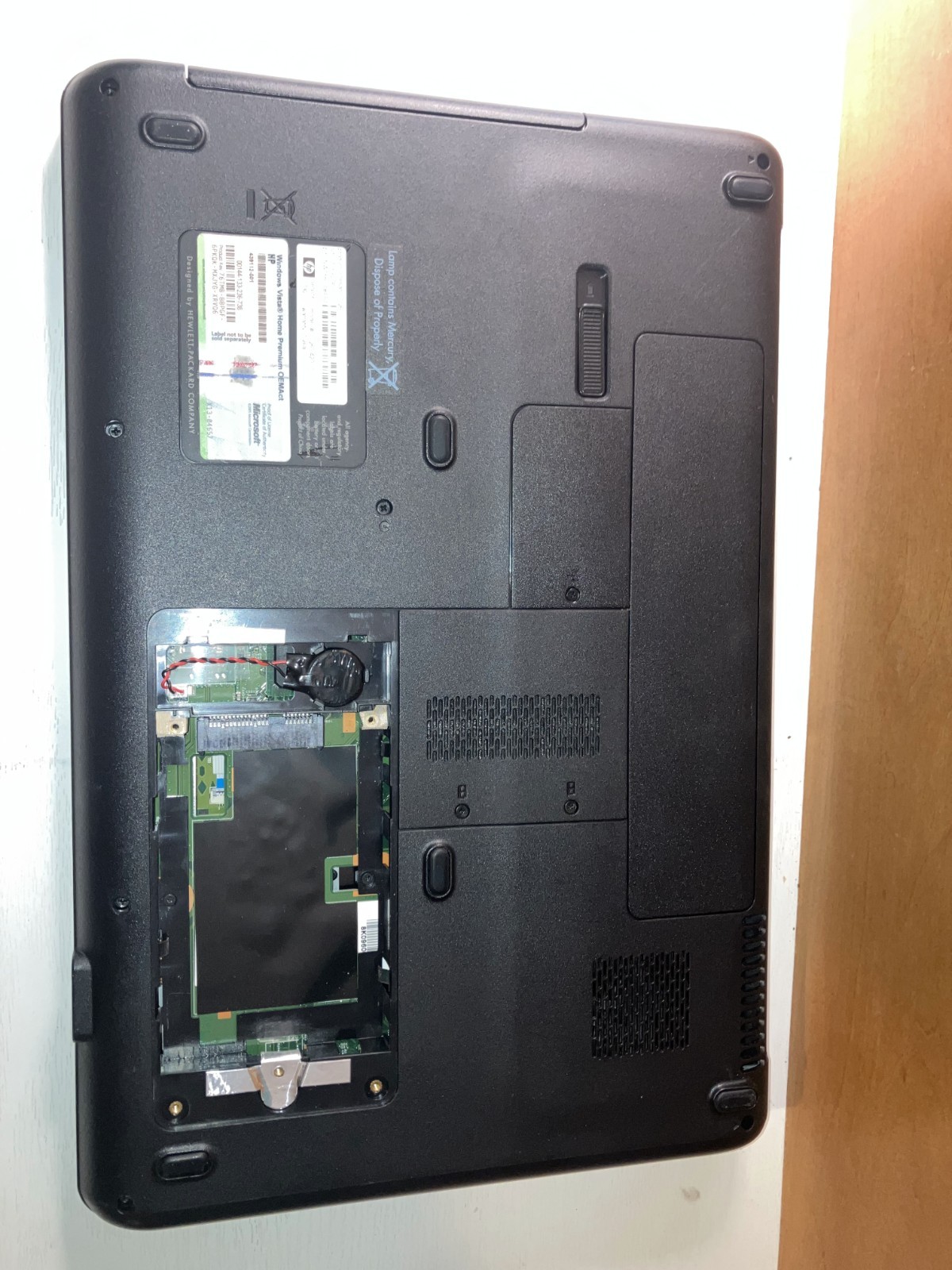 Compaq Presario CQ60-420US Intel Pentium Dual-Core T4200 2GHz 3GB NO HDD