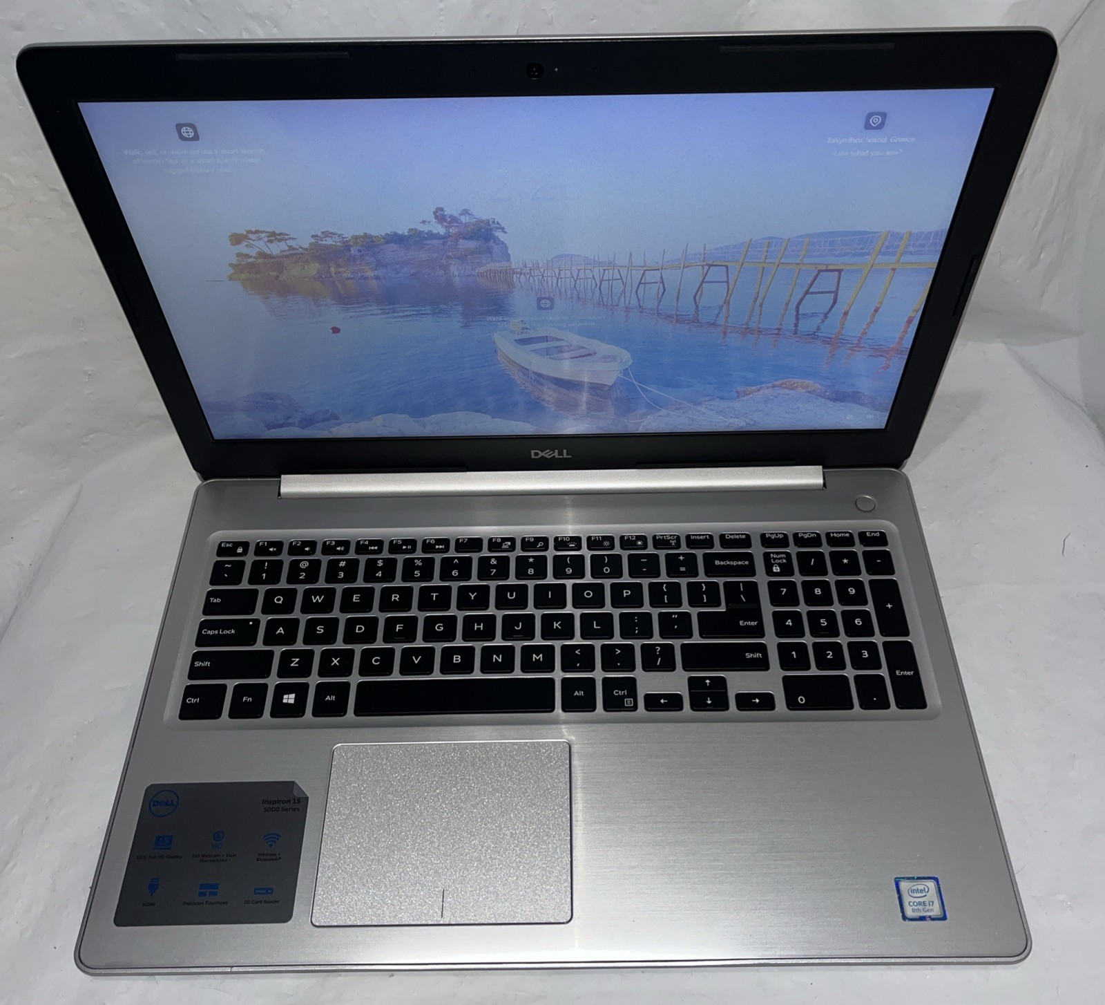Dell Inspiron 5570 15.6″ i7-8550U@1.80GHz, 8GB RAM, 256GB M2, Win 11 Home *READ*