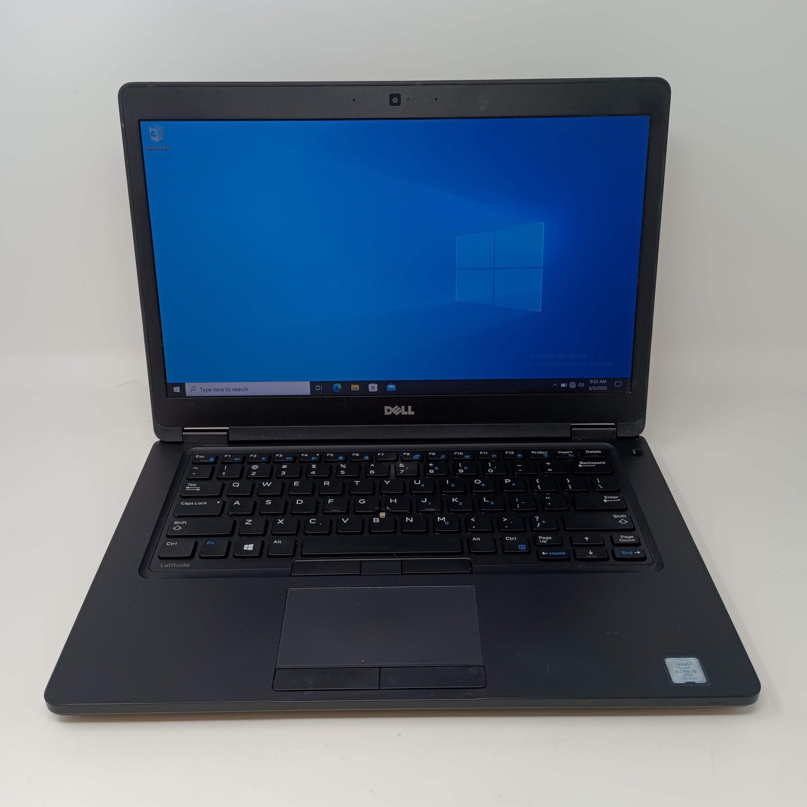 Broken Dell Latitude 5480 3000 14″ i5-7440HQ 4GB RAM 60GB SSD/ Missing Key
