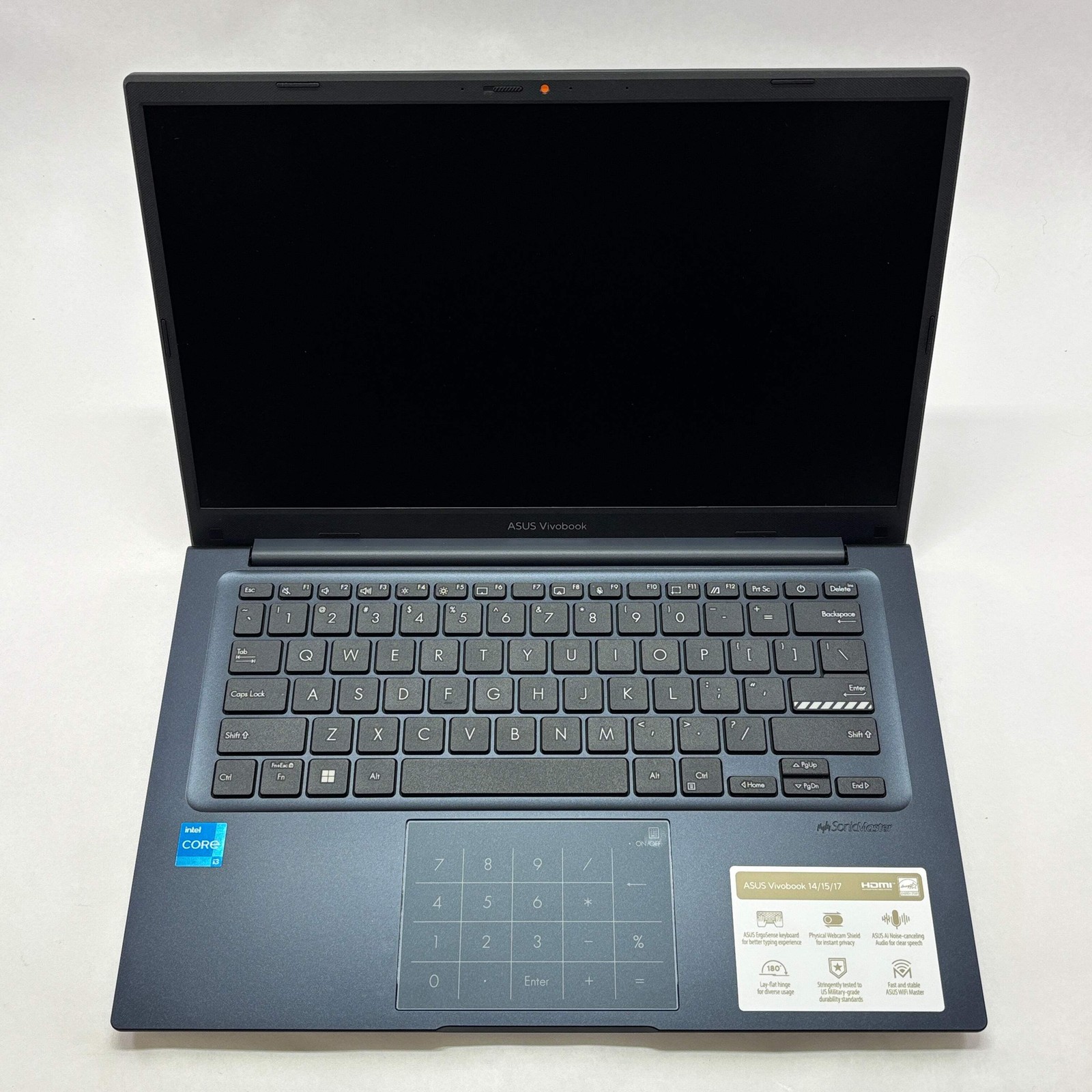 Asus Vivobook 14 X1404V 14″ i3-1315U 1.2GHz 250GB SSD