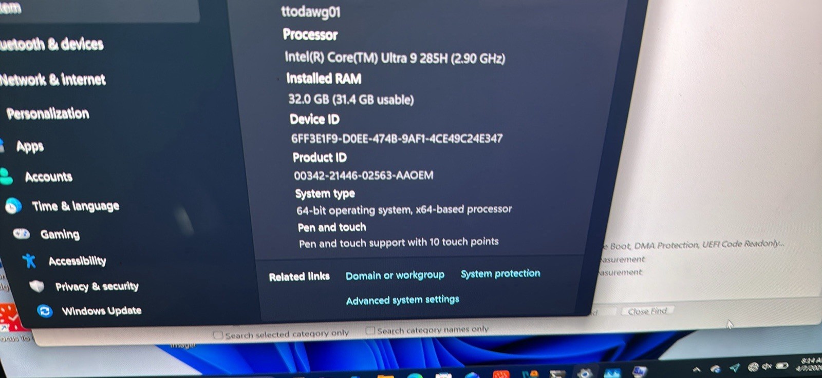 ASUS Zenbook Intel Core Ultra 9 285H 32GB RAM 14.9″ Touchscreen Windows 11