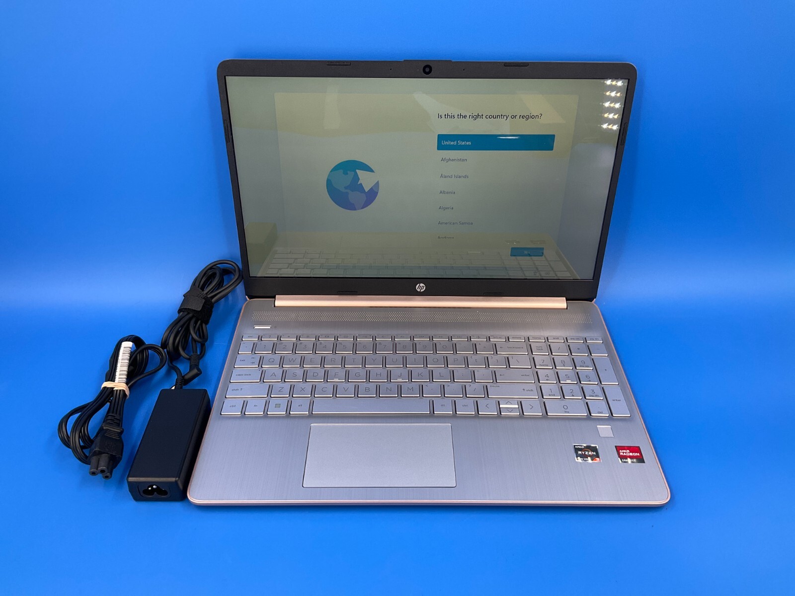 HP Laptop 15-ef2006ds R3-5300U 8GB/512GB/15.6″ WiFi W11H –Everyday Laptop ✅ 🇺🇸