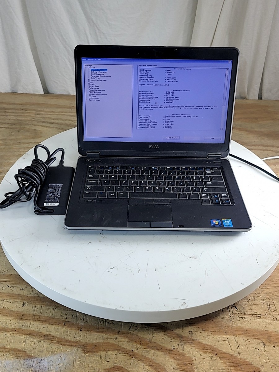DELL LATITUDE E6440 Laptop Intel Core I5-4310M 8GB 180GB