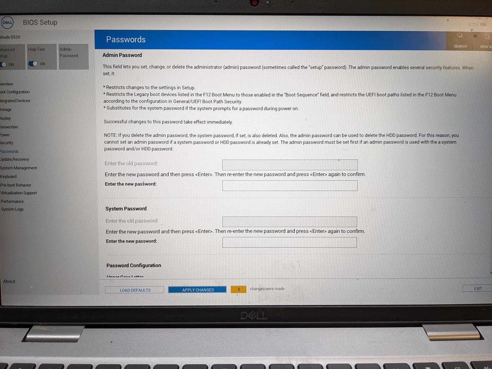 DELL LATITUDE 5520 i7-1185G7 @ 3.0GHz, 8GB RAM, NO HDD/OS