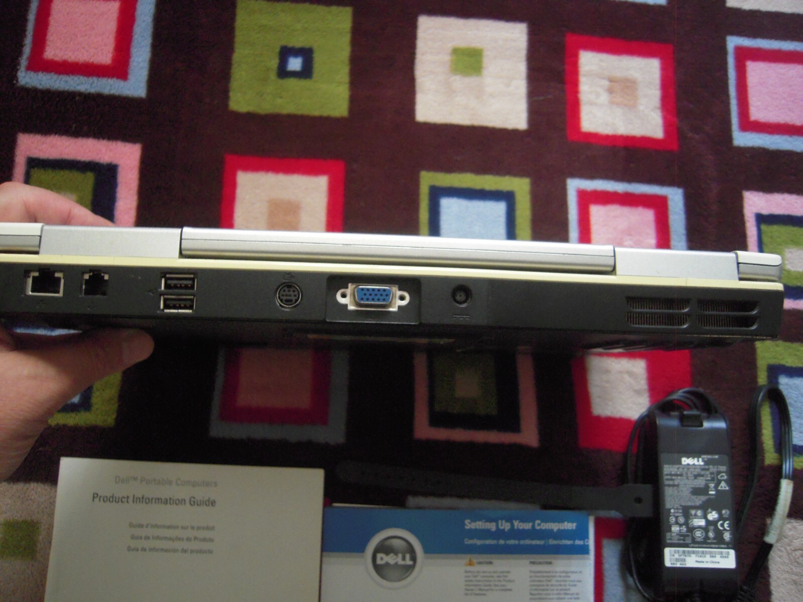 DELL INSPIRON 6K 15.4″ LCD WINDOWS XP INTEL CENTRINO CHIP (FOR PARTS OR REPAIR)
