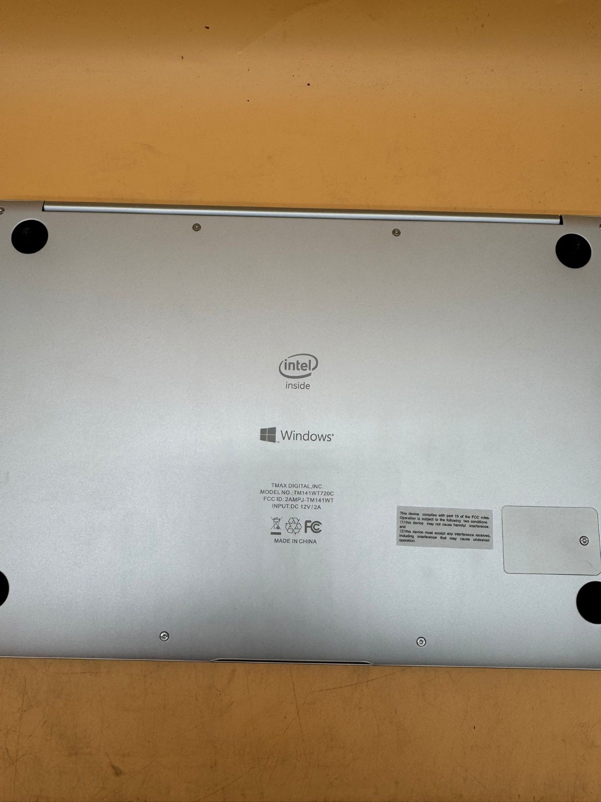 NuVision Traveler 14 Ultra-Thin Business Laptop 14.1” FHD IPS- FOR PARTS
