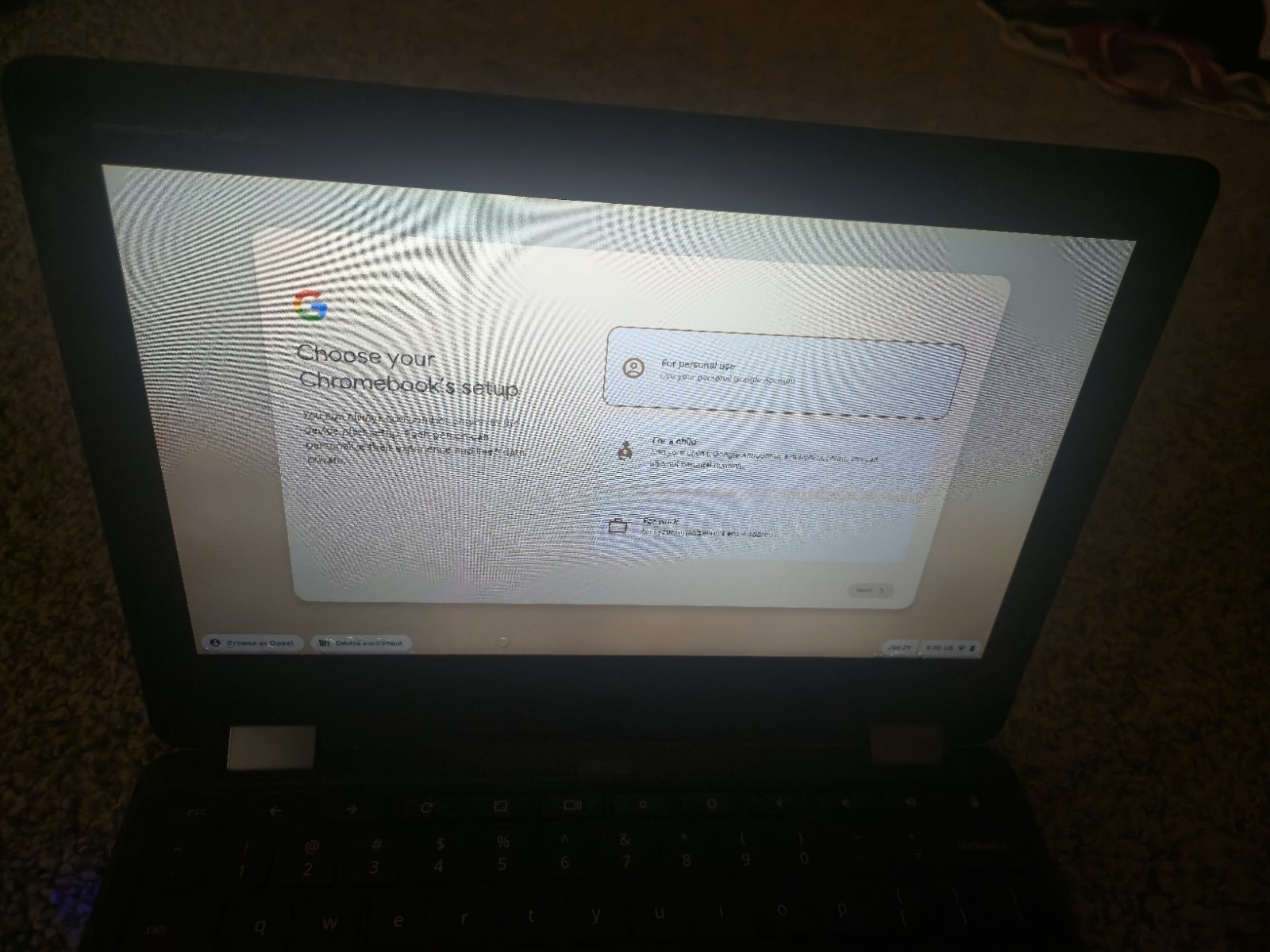 Acer Chromebook Spin 11 2 in 1 11.6″ Touchscreen Intel 4GB RAM 32GB HD