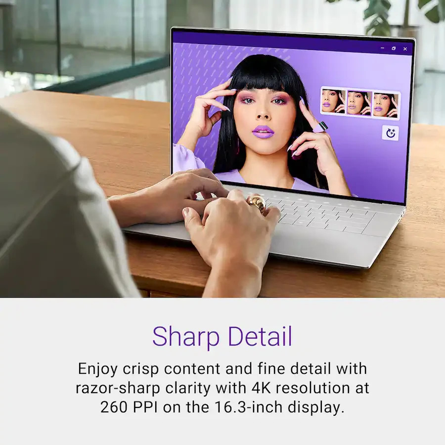 Dell XPS 16.3″ 4K OLED Touch Intel Ultra 7 255H 32GB 1TB RTX 5050 Win11 Laptop