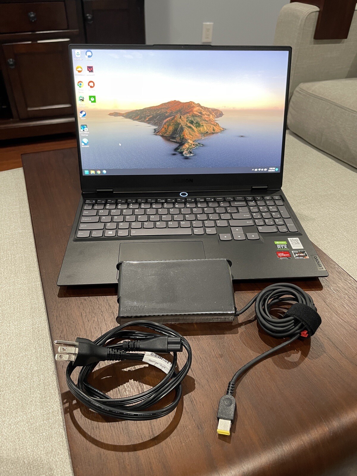 Legion S7 4K UHD HDR Ryzen 5900hx Nvidia Laptop