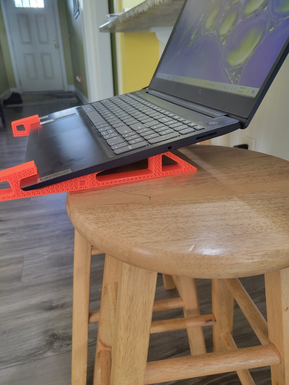 3D printed laptop supports preventing overheating, multiple colors