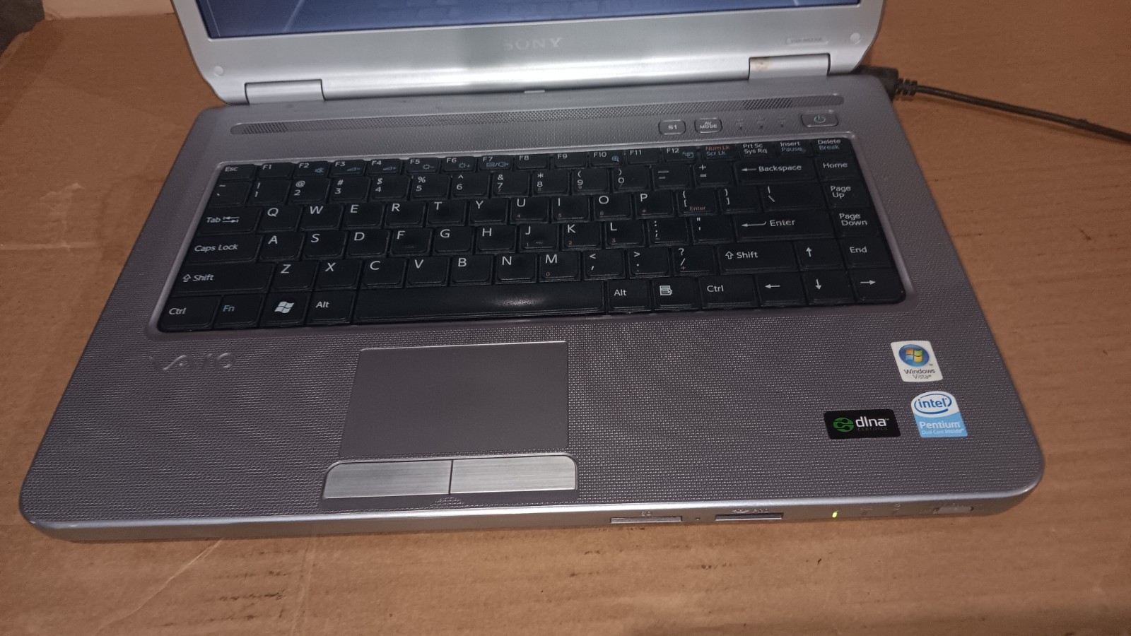 Vintage Sony Vaio VGN-NR330E Laptop Dual Core @ 1.73 GHz 15.4″ LCD DVD PCG-7113L