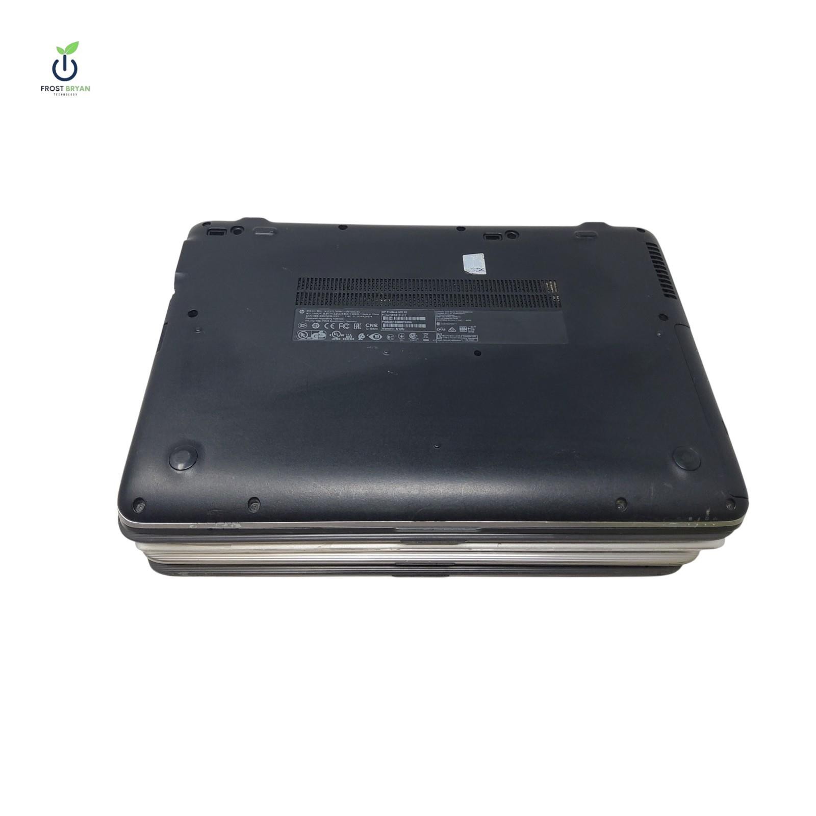 Lot of 5 HP PROBOOK 650 G3/G5, 250 G5, 15-AY068NR, 8GB 256/512GB No OS Grade C/D