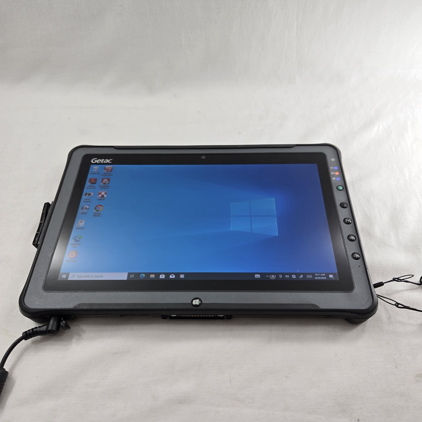 GETAC F110 G3 Rugged Tablet i7-6500U 2.50GHz 256GB SSD 16GB Ram Win10P — LOOK